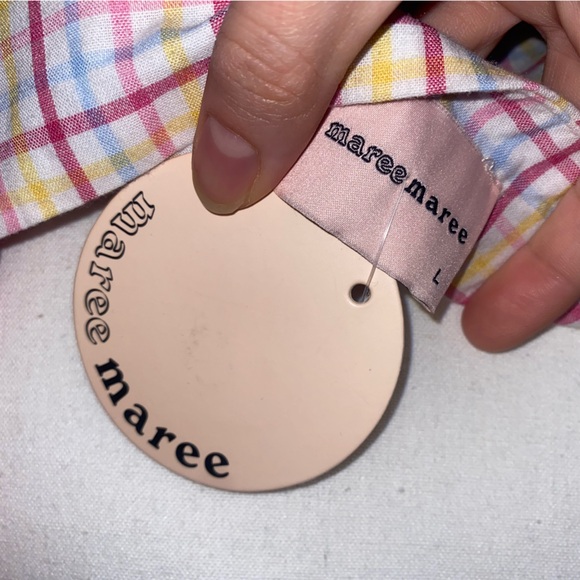 Maree Maree Coquette Ruffled Plaid Top 🎀✨ - Picture 5 of 6